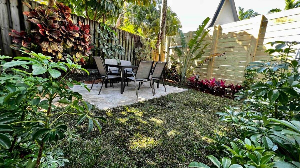 Charming 2 Bedroom Apartment In Victoria Park Fort Lauderdale Exterior photo
